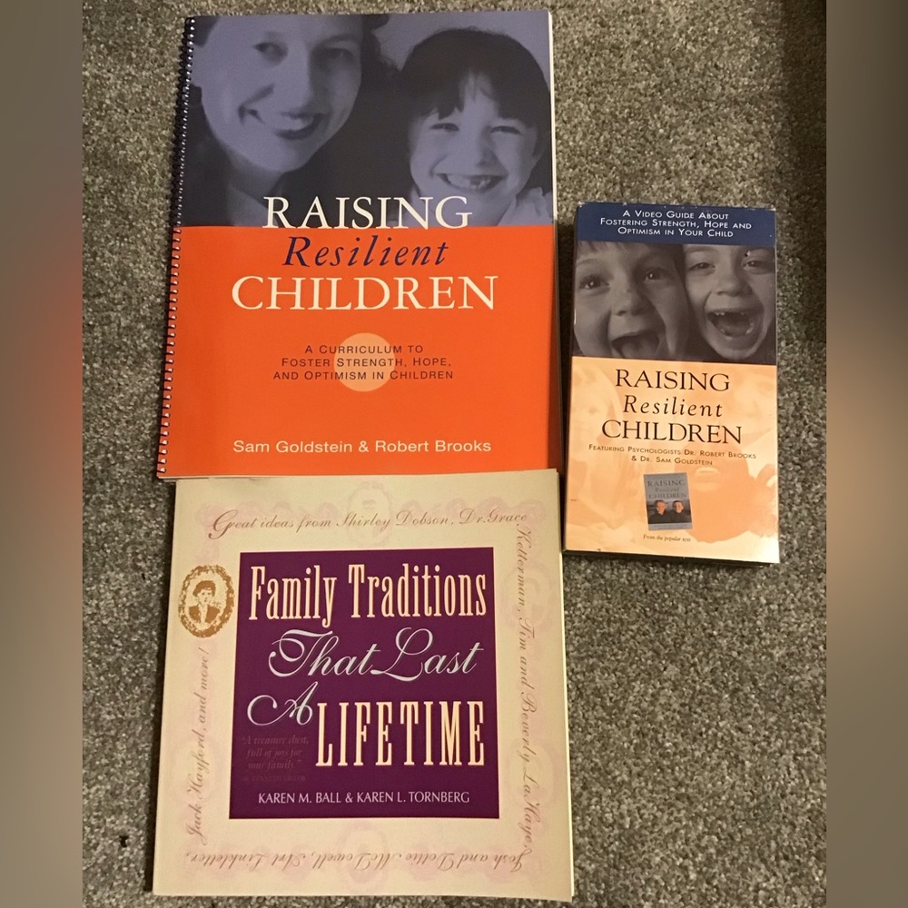 Raising Resilient Children w/ VHS by DRs Brooks & Goldstein + Family Traditions